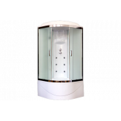 Душевая кабина Royal Bath BK RB 90BK3-WC-CH (белое/матовое)